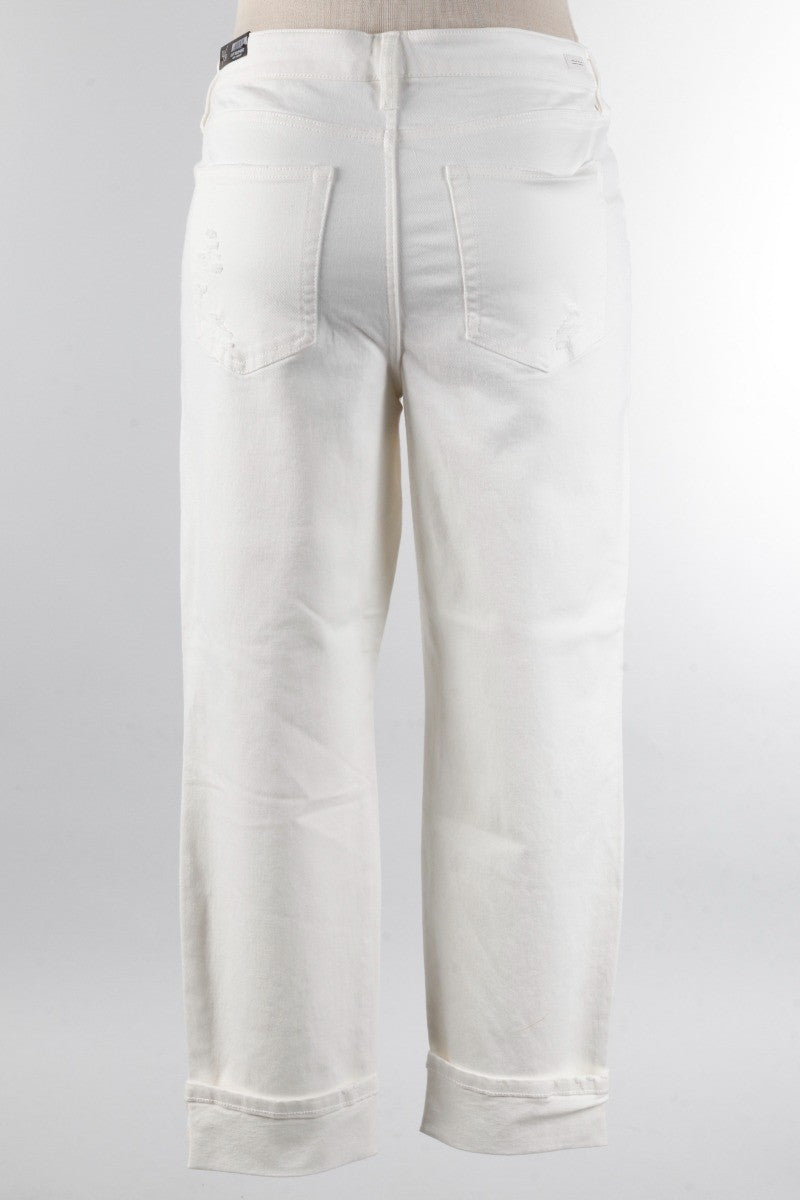 Marley Girlfriend Jean - Bone White