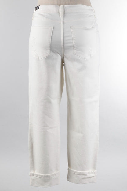 Marley Girlfriend Jean - Bone White