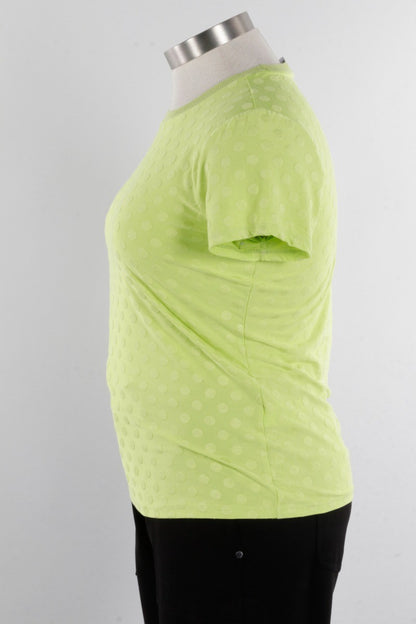 Slim Fit Crew Neck - Lime