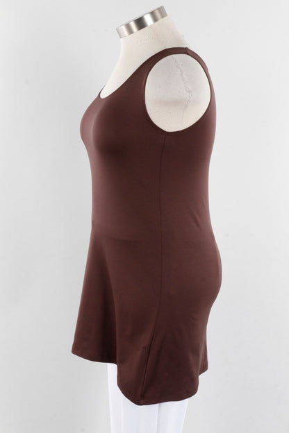 Longer High/Scoop Tank - Walnut