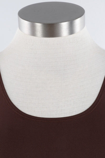 High/Scoop Tank - Walnut