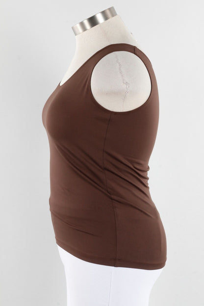 High/Scoop Tank - Walnut