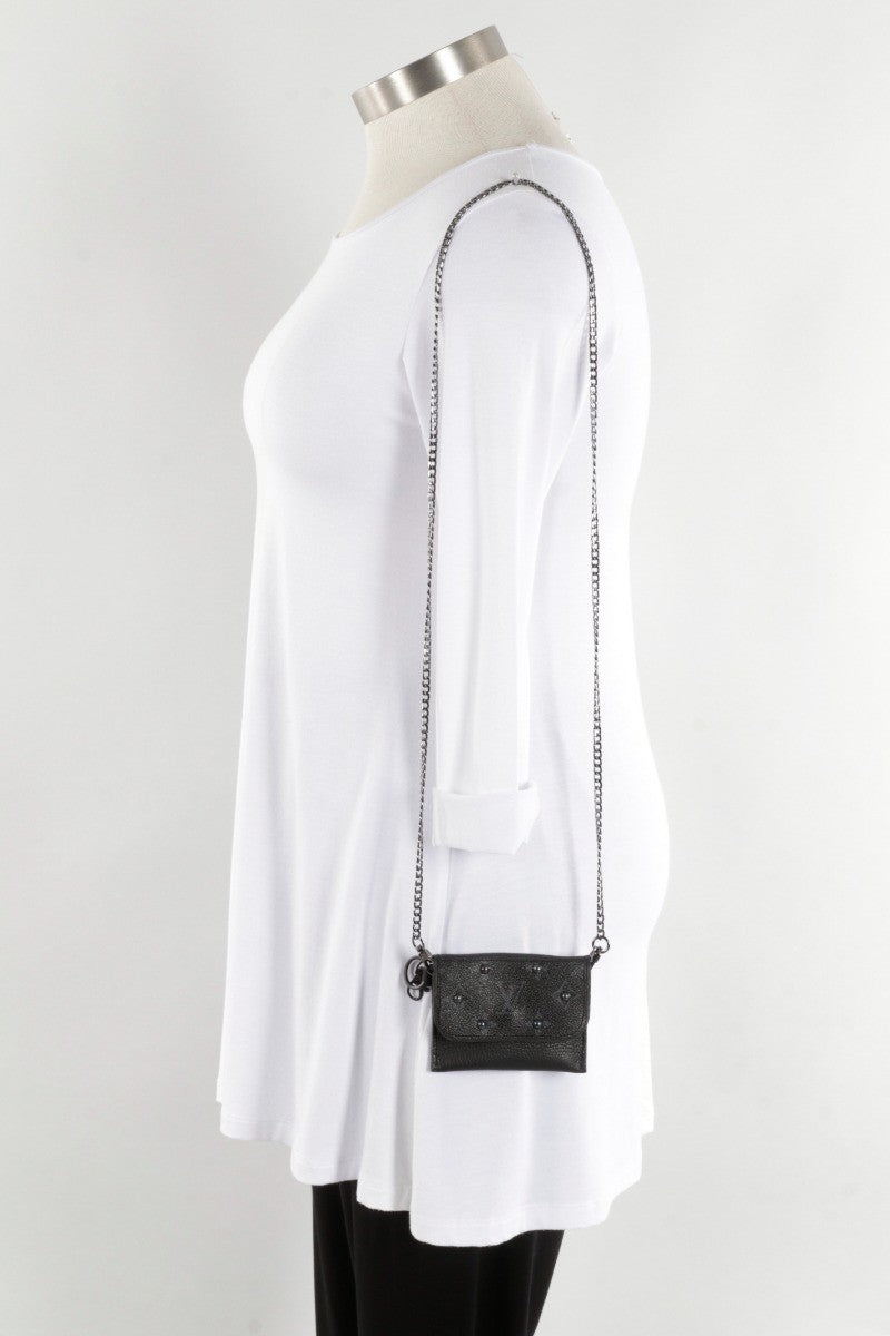 Mini Jeni Crossbody - Black