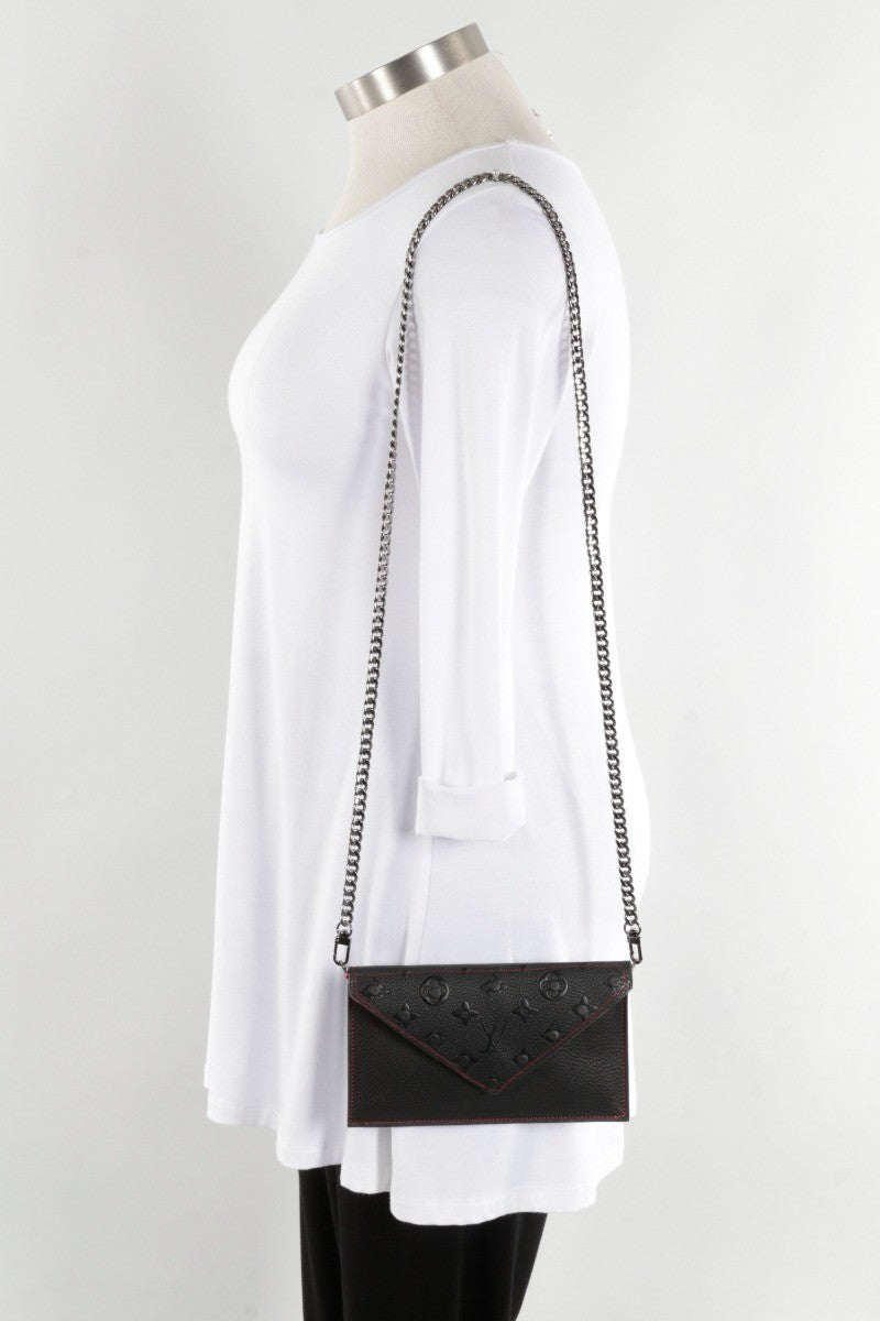 Montana Mini Crossbody - Black & Red