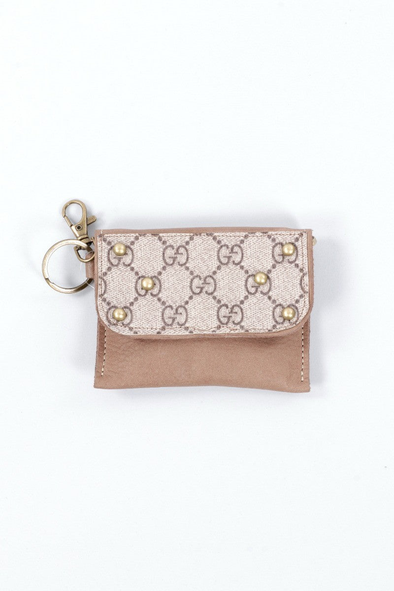 Mini Jeni Crossbody - Taupe & Tan