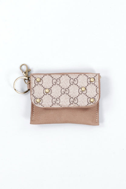 Mini Jeni Crossbody - Taupe & Tan