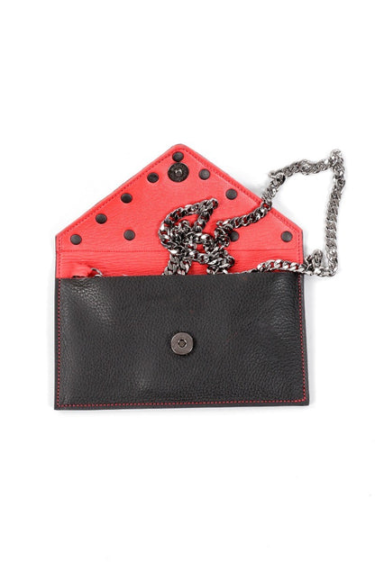 Montana Mini Crossbody - Black & Red