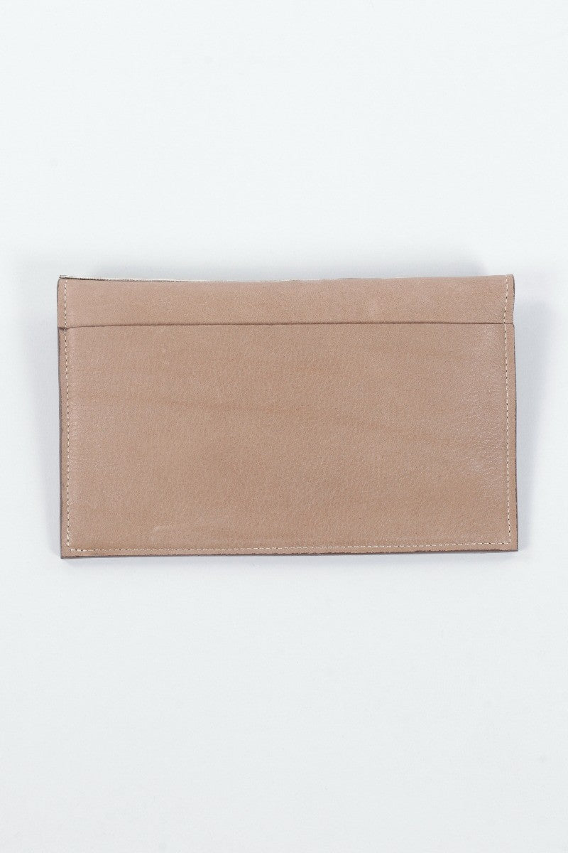 Montana Mini Crossbody - Taupe & Tan