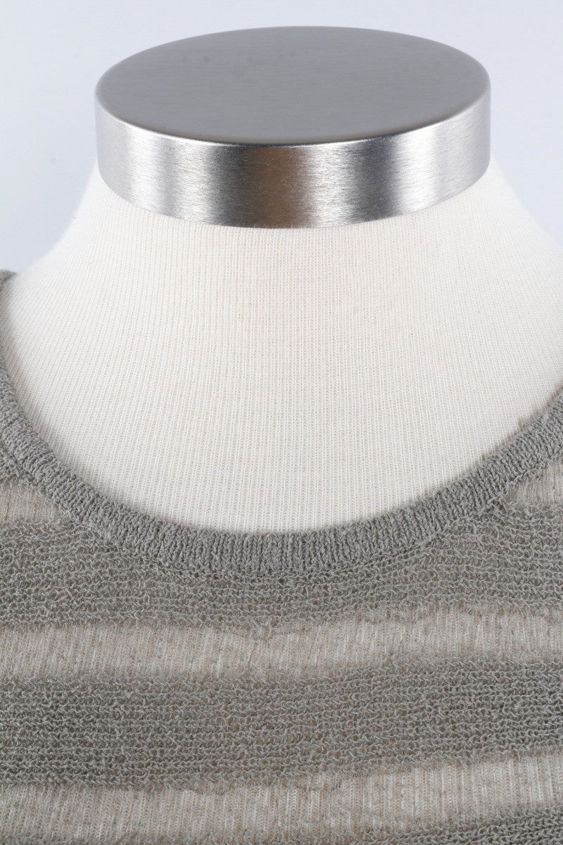 Boucle Yarn Cami - Celadon