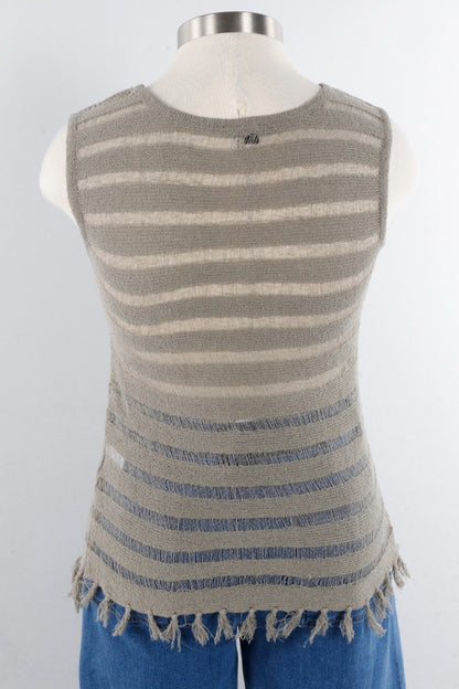 Boucle Yarn Cami - Celadon
