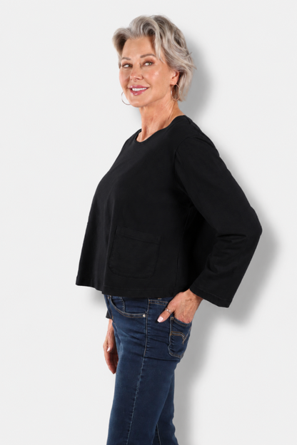 Boxy Shirt - Black