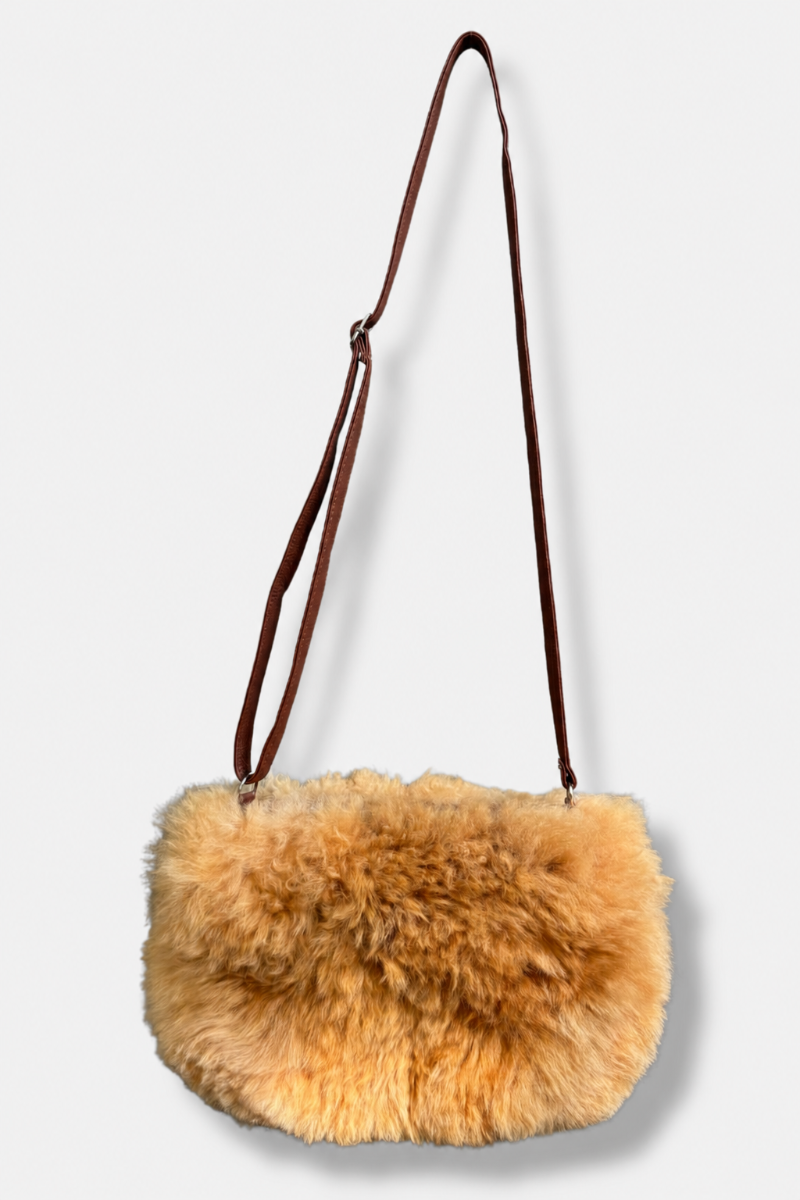Alpaca Fur Purse - Fawm 