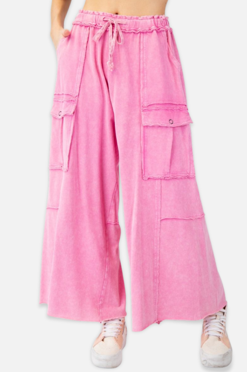Utility Pant - Bubble Gum