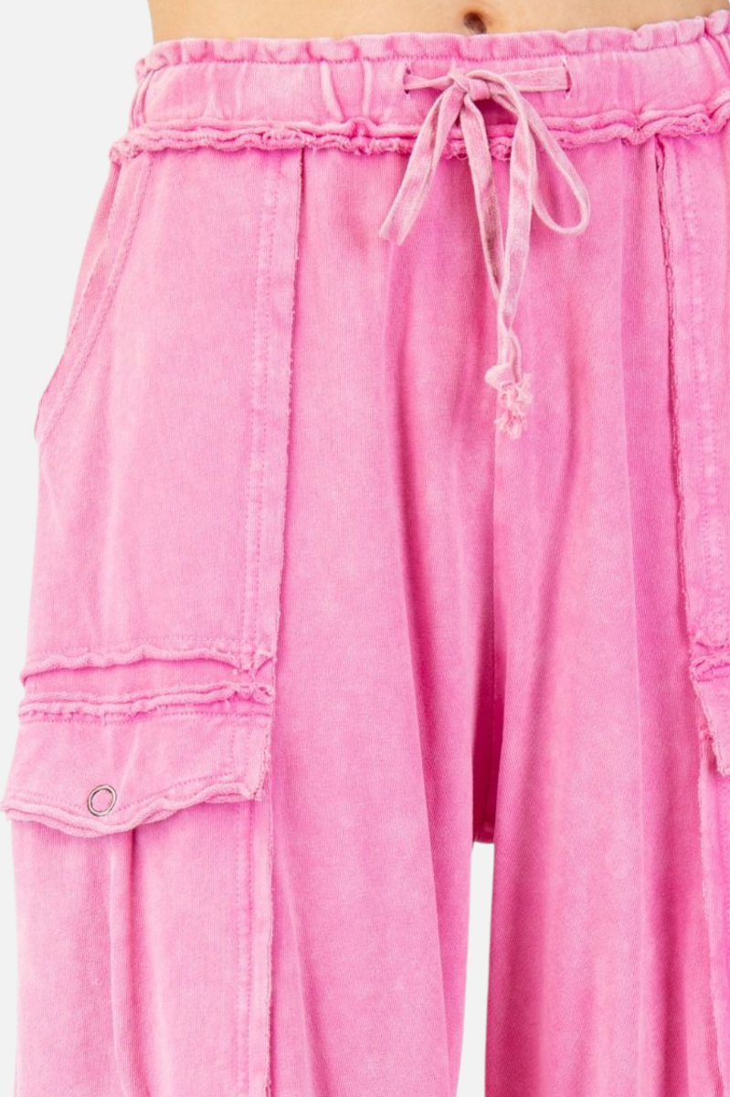 Utility Pant - Bubble Gum