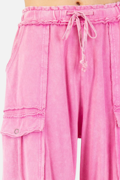 Utility Pant - Bubble Gum