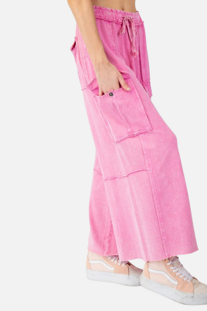 Utility Pant - Bubble Gum