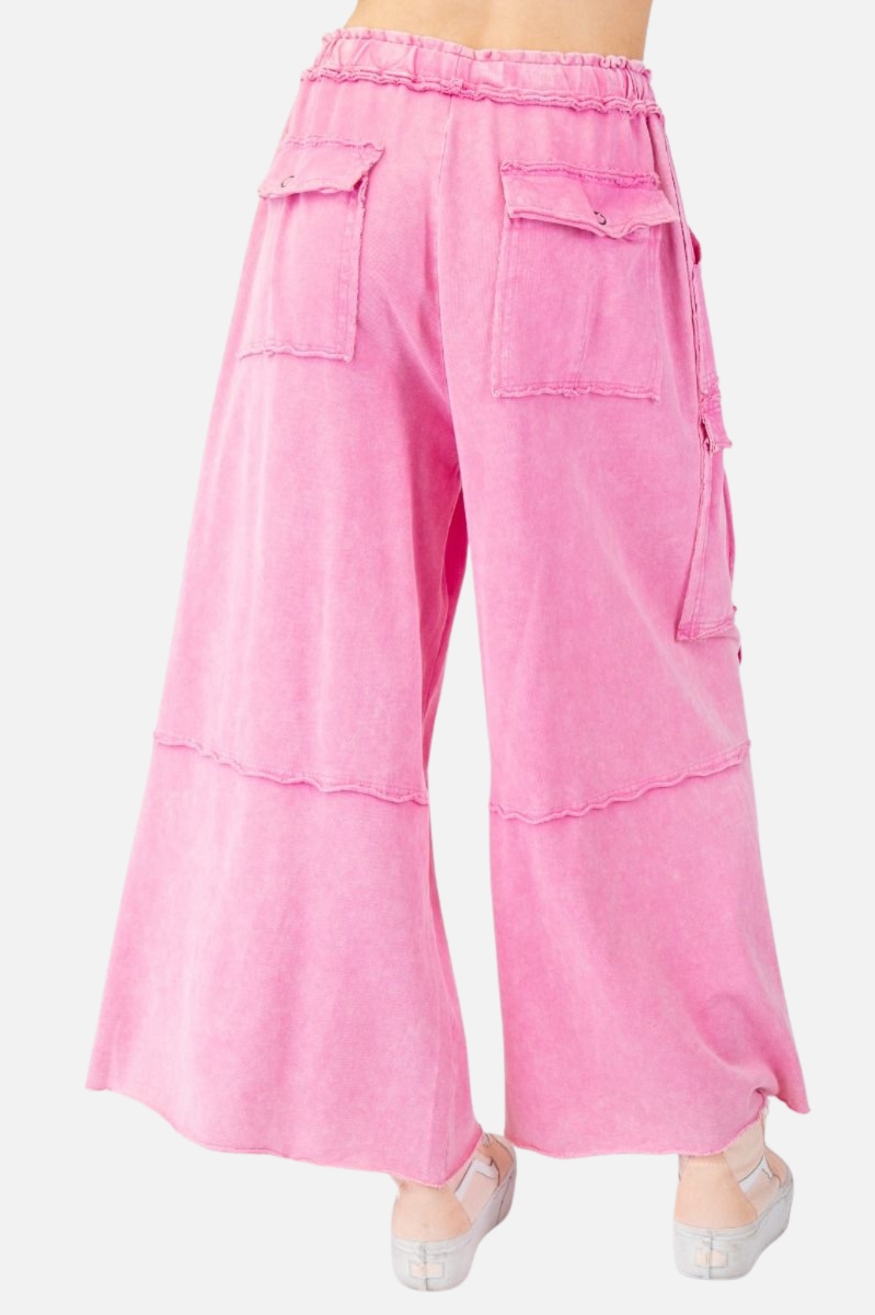 Utility Pant - Bubble Gum