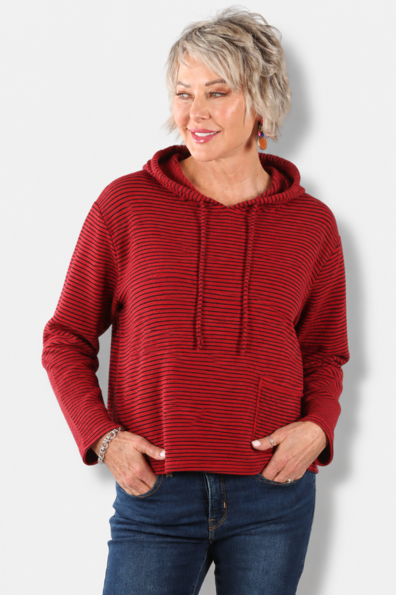 A-Line Hoodie - Maraschino