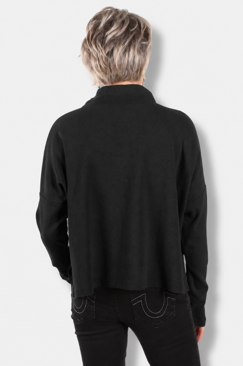 Taos Shirt - Black Mini Thermal 