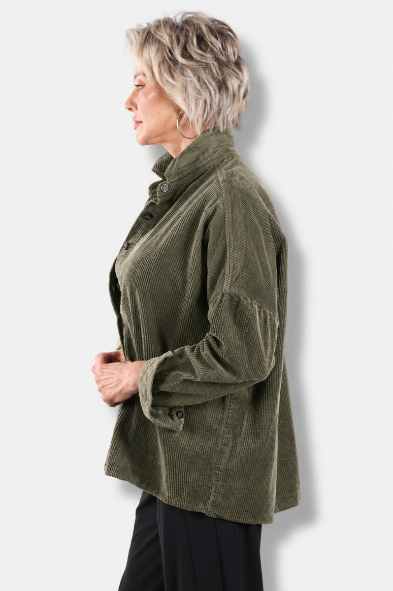 Oversized Shirt - Kelp