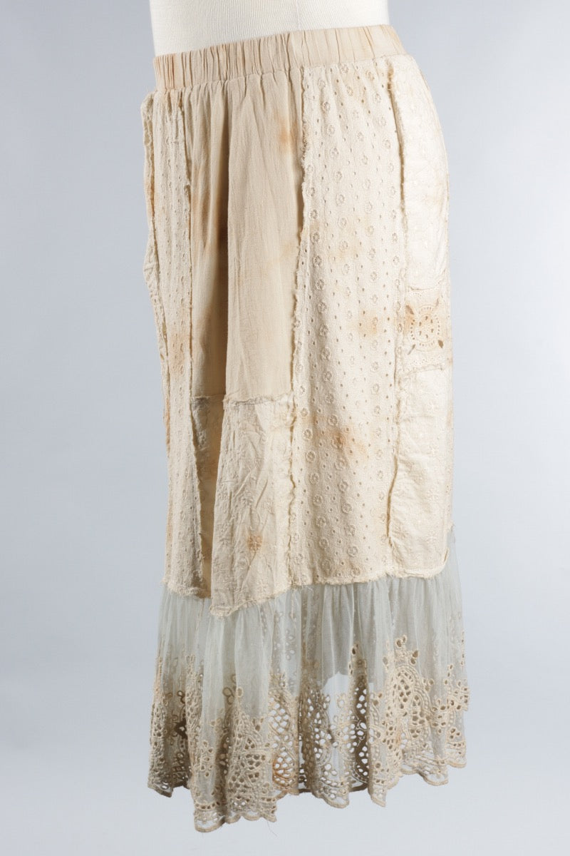 Rare Feelings Skirt - Tea Stain