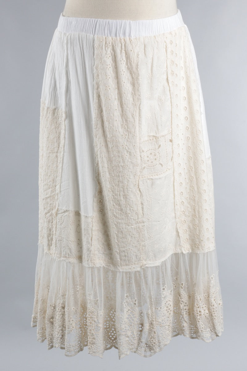 Rare Feelings Skirt - Parchment