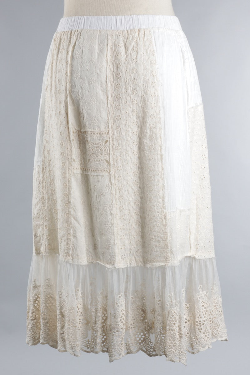 Rare Feelings Skirt - Parchment