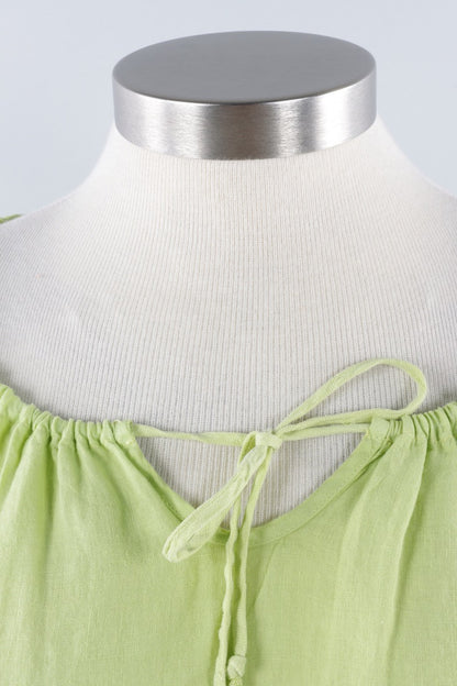 Peasant Top - Kiwi