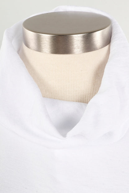 Cowl Neck Top - White