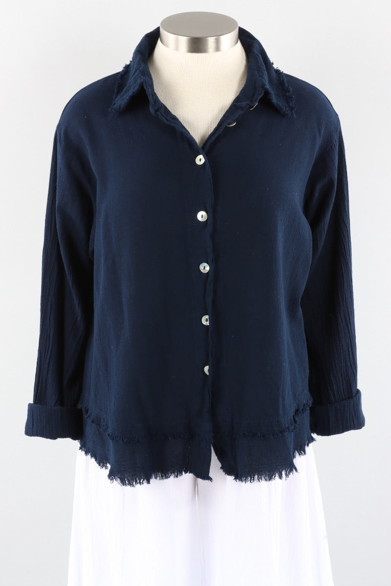 Urban Blouse - Sapphire