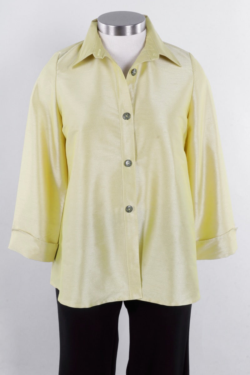 Button Jacket - Mustard