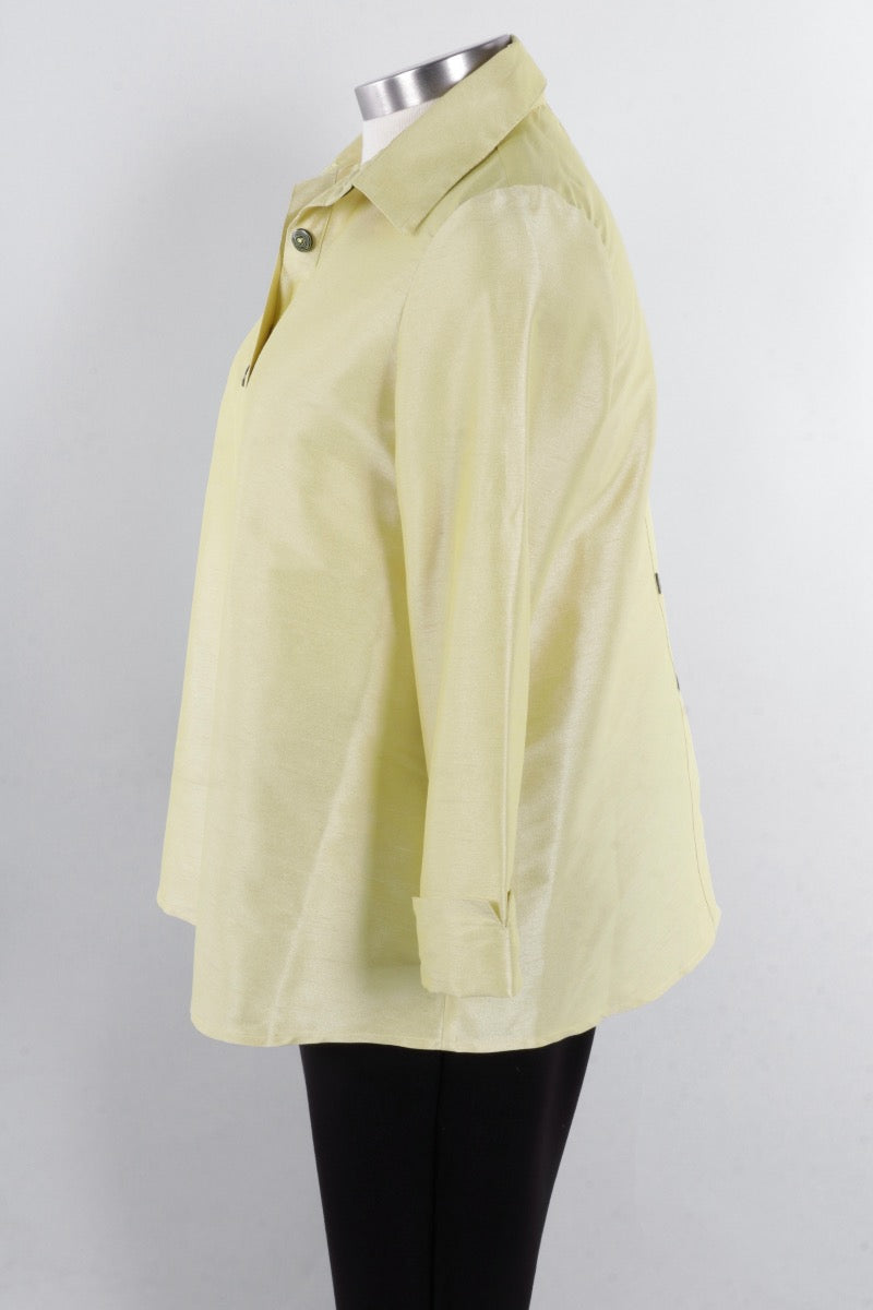 Button Jacket - Mustard