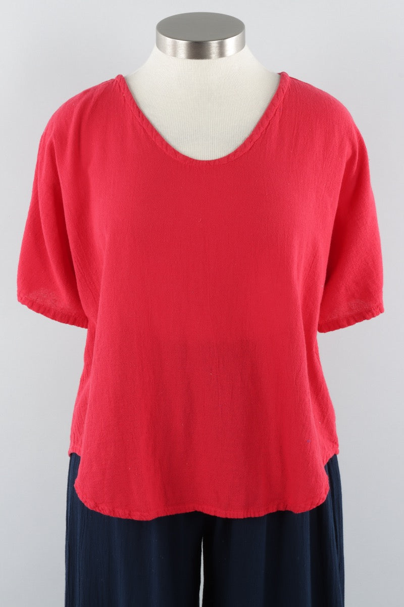Tess Top - Crimson
