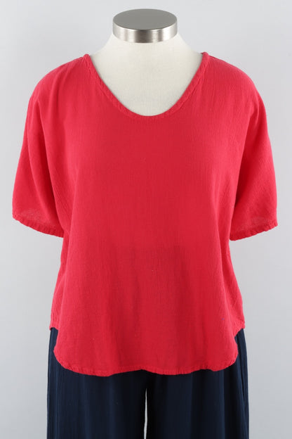 Tess Top - Crimson