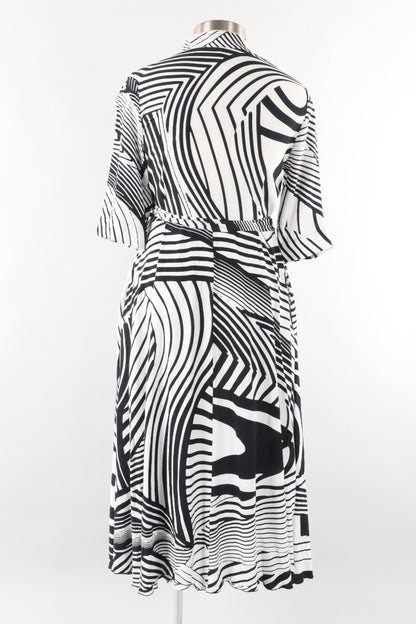 Zuza Dress - Black & White