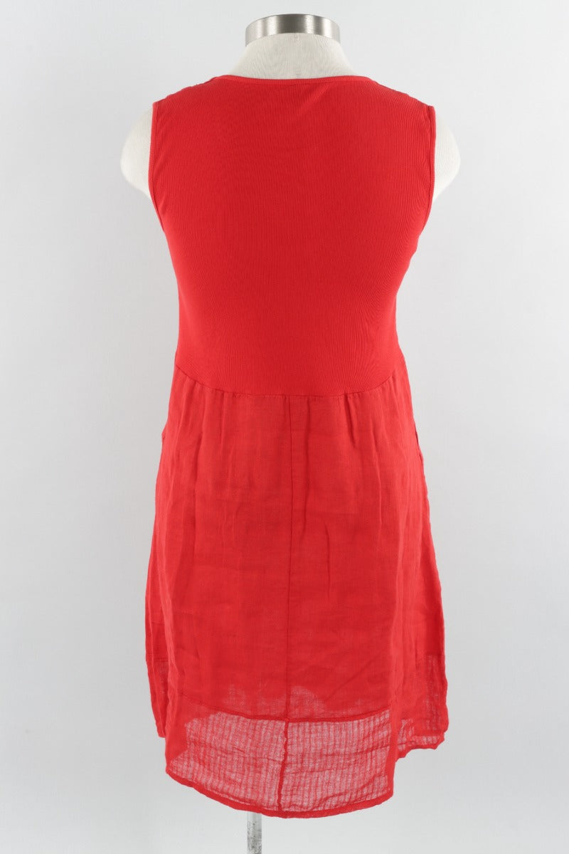 Short Sleeveless Dress - Scarlett