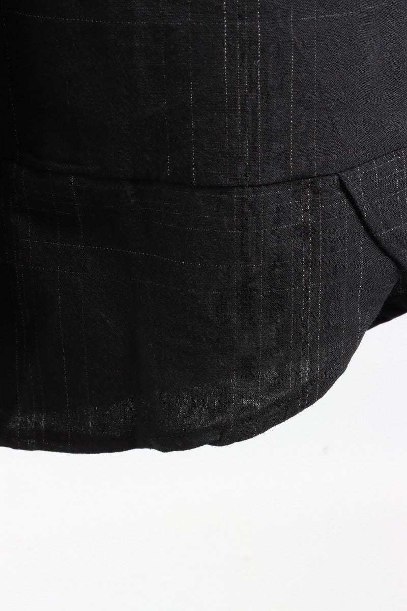 Tulip Hem Pant - Black Stripe