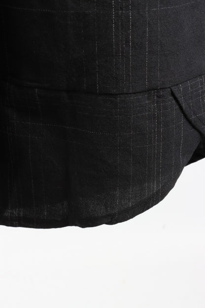 Tulip Hem Pant - Black Stripe