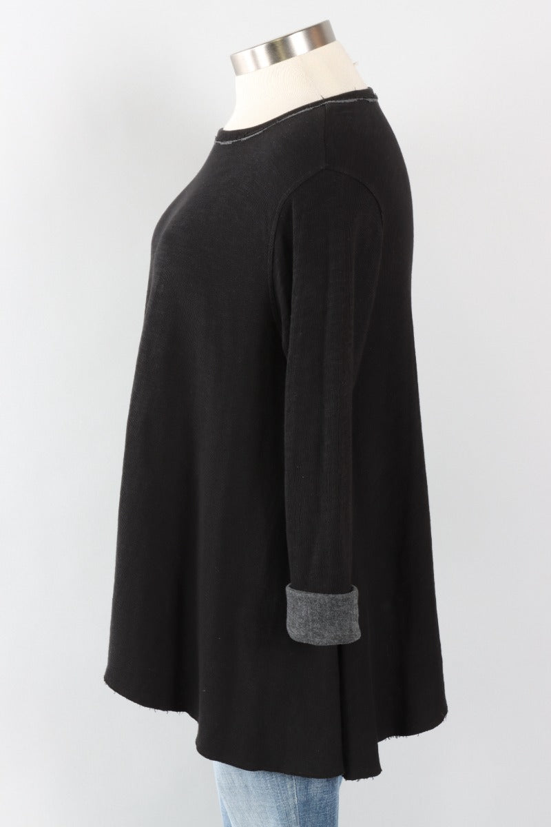 Original Longer Angel Tee - Black 