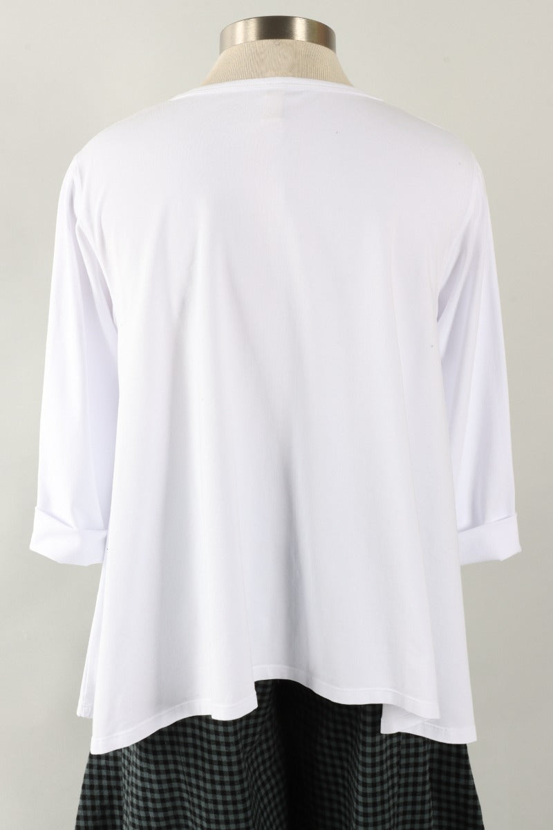Longer Angel Tee - Chalk