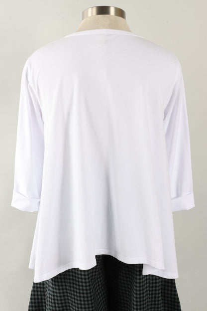 Longer Angel Tee - Chalk