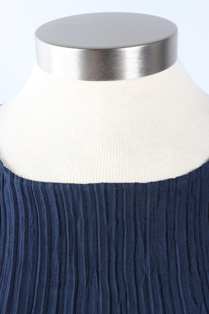 3/4 Sleeve Smash Pocket Dress - Ink