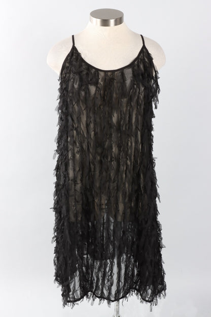 Fringe Tunic - Black