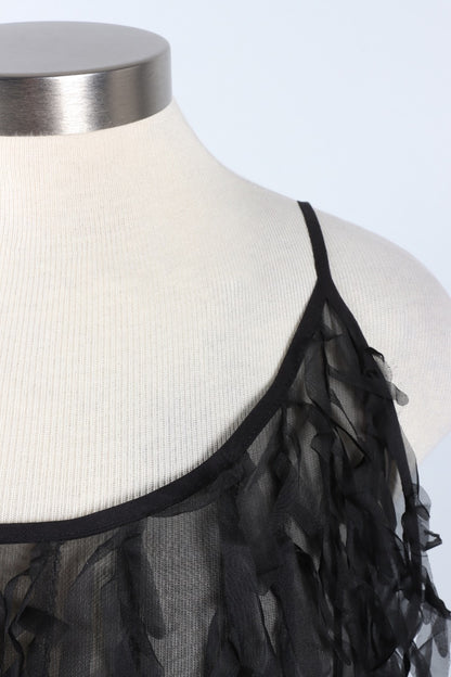 Fringe Tunic - Black