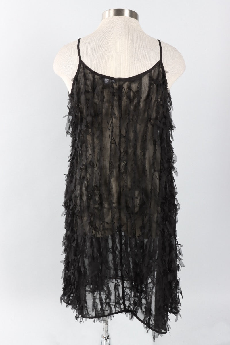 Fringe Tunic - Black