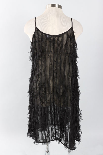 Fringe Tunic - Black