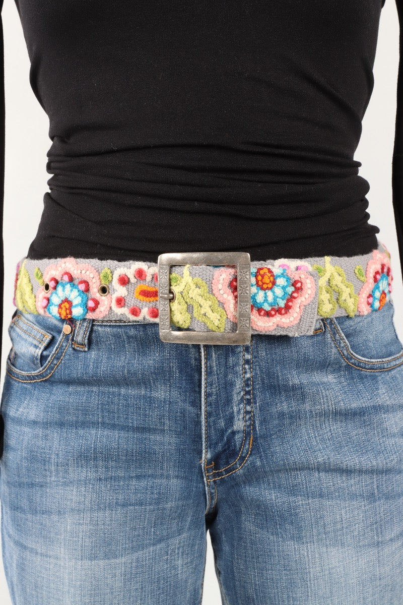 Embroidered Belt - Beatrix