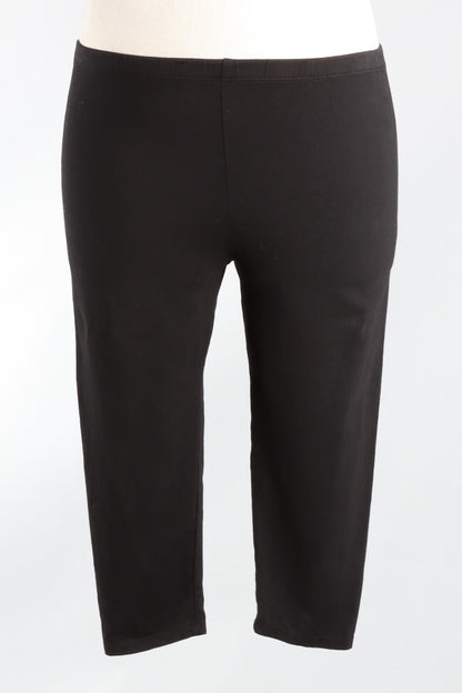 Capri Legging Plus - Black
