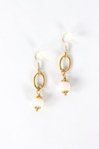 Oval Earring - Gold