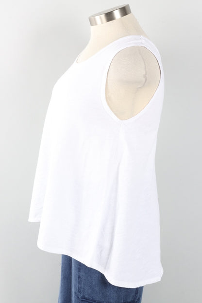 High/Low Tank - White